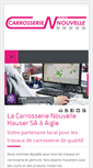 Mobile Screenshot of carrosserienouvelle.ch